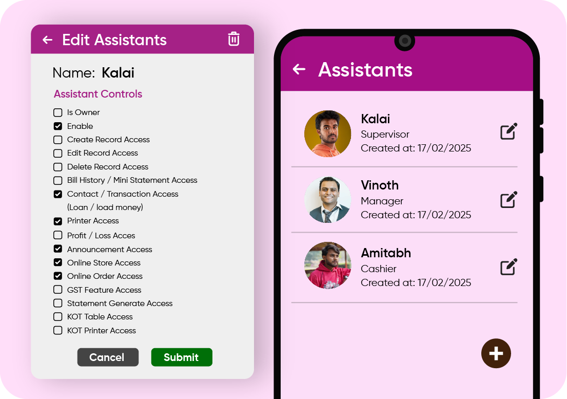 Bill History in Saraku app
